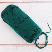 Crochet Cotton Yarn - Dark Green - #2 Sport Weight - 50 gram skeins - 165 yds - Threadart.com