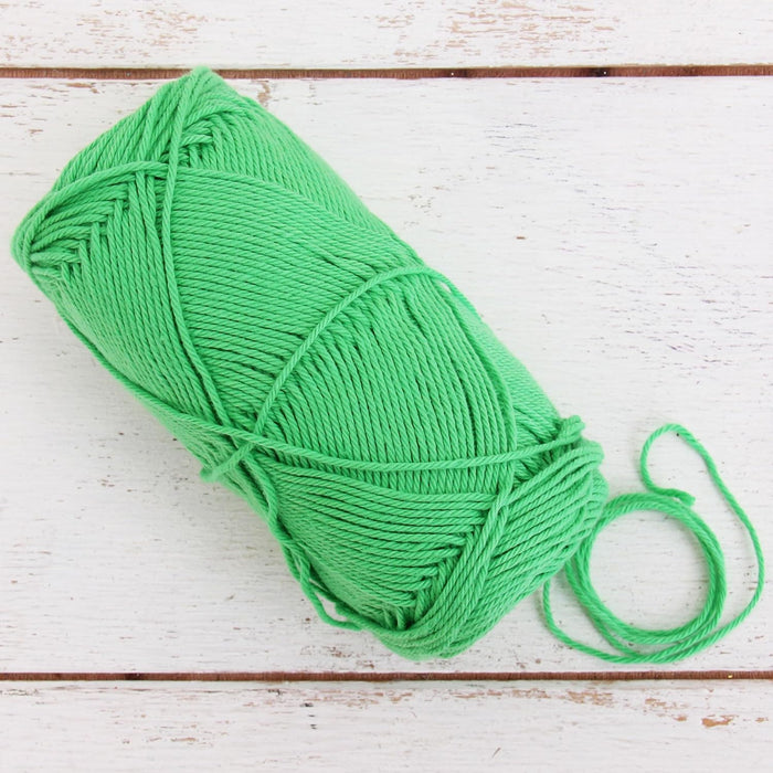 Crochet Cotton Yarn - Green - #2 Sport Weight - 50 gram skeins - 165 yds - Threadart.com
