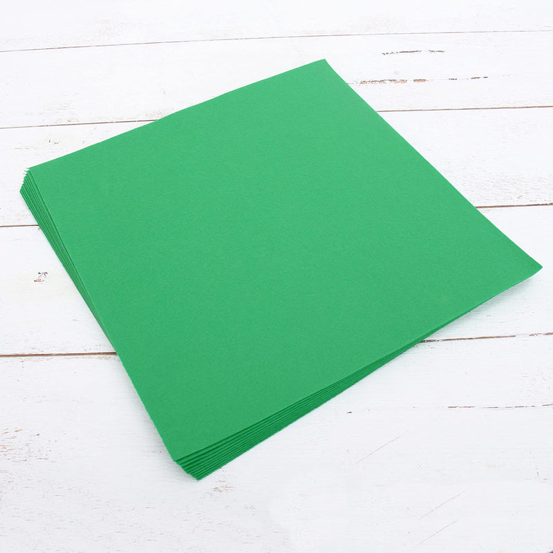 Premium Felt Sheets - 12" x 12" Squares - 30 Color Options