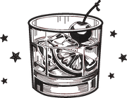 Old Fashion Social Club Sketch Embroidery Design Instant Download - 3 Sizes - 8 Formats - Threadart.com