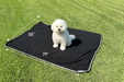 Pack of 3 Waterproof Picnic Blanket - 79"x55" - Grey/Black - Camping, Sports - Threadart.com