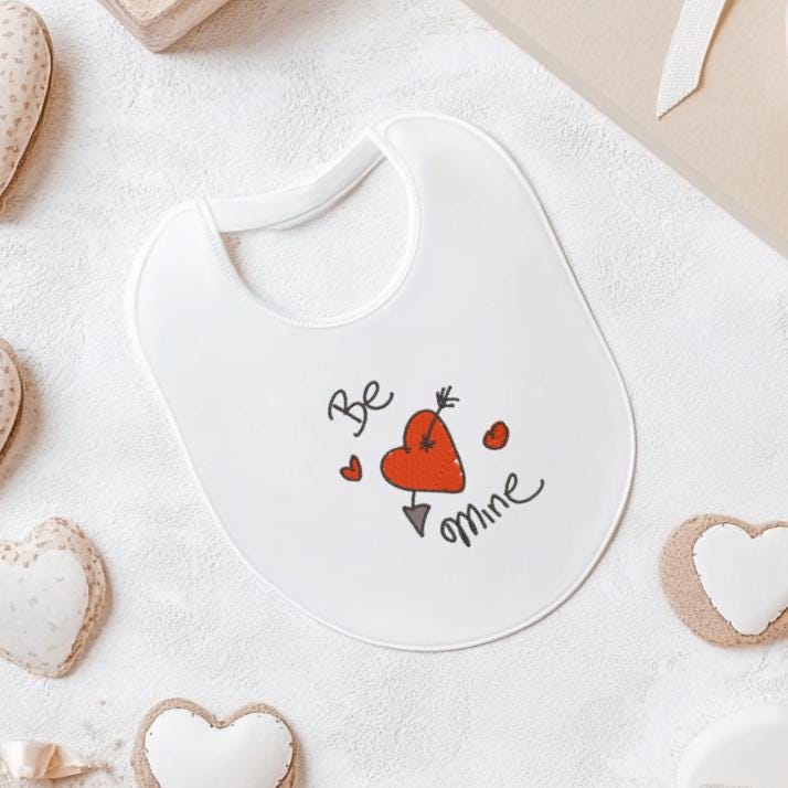 Valentine Be Mine Sketch Machine Embroidery Design Instant Download - 5 Sizes - 8 Formats - ThreadArt - Threadart.com