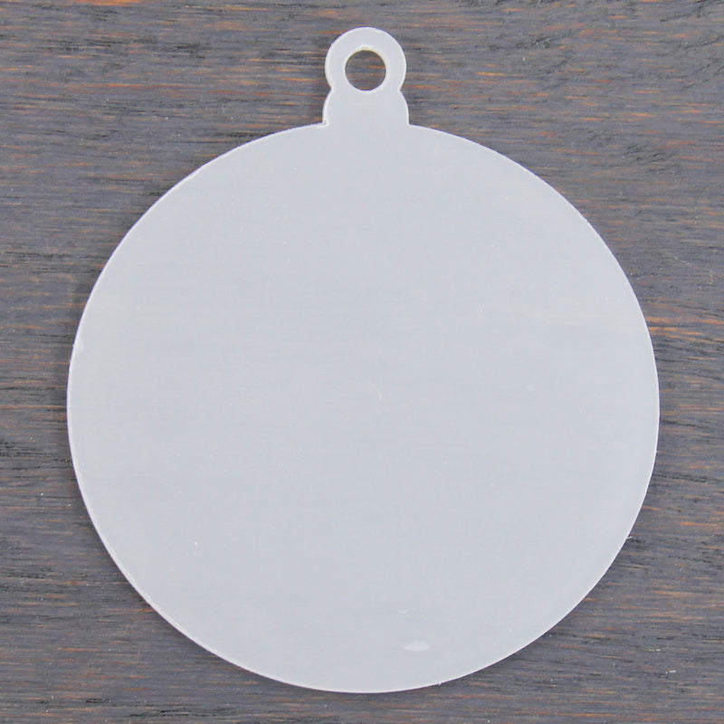 Acrylic Blank - Circle Ornament - Threadart.com