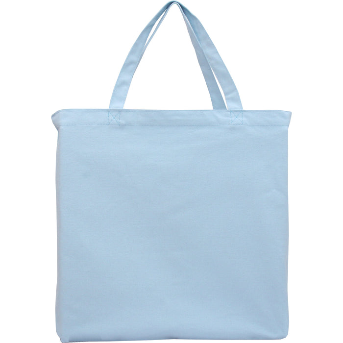 Personalized Canvas Tall Tote Bags - Embroidered Custom Text - Threadart.com