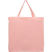 10 Pack of Blank Canvas Tote Bags - Coral Color - 14.5x17x3 - 100% Cotton - Threadart.com
