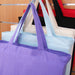 10 Pack of Blank Canvas Tote Bags - Black - 14.5x17x3 - 100% Cotton - Threadart.com