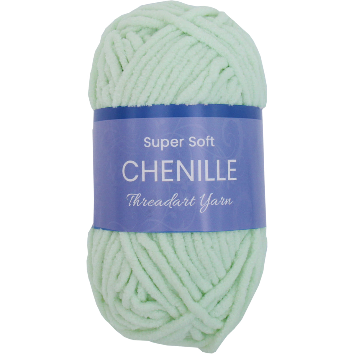 Super Soft Seafoam Chenille Yarn Chunky Size 60 yds By