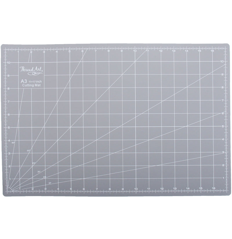 Threadart Premium Rotary Cutting Mat - Double Sided Pink/Grey - Threadart.com