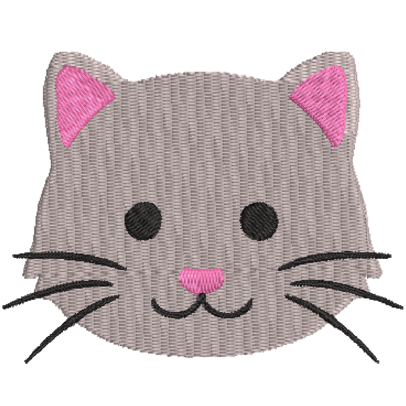 Machine Embroidery Designs - Animal Faces (1) - Threadart.com