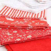 Fat Quarter Bundle - 15 Patriotic Shades Precut Cotton Fabrics - Threadart.com