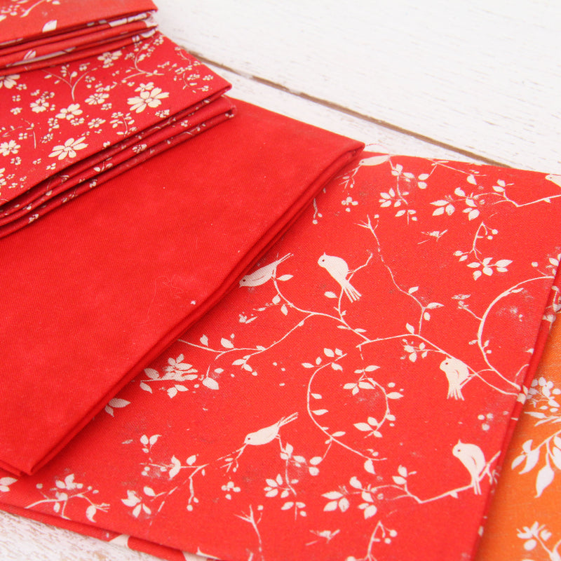 Fat Quarter Bundle - 20 Sunshine Shades Precut Cotton Fabrics - Threadart.com