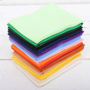 Twenty Four Fat Quarter Bundle - Rainbow & Pastel Solid Colors - Threadart.com