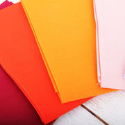 Twenty Four Fat Quarter Bundle - Rainbow & Pastel Solid Colors - Threadart.com