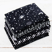 Five Fat Quarter Bundle - Black Color Builder Set - Threadart.com