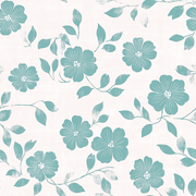 Fat Quarter Bundle - Five Aqua Precut Cotton Fabrics - Threadart.com