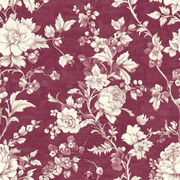 Fat Quarter Bundle - Five Burgundy Precut Cotton Fabrics - Threadart.com