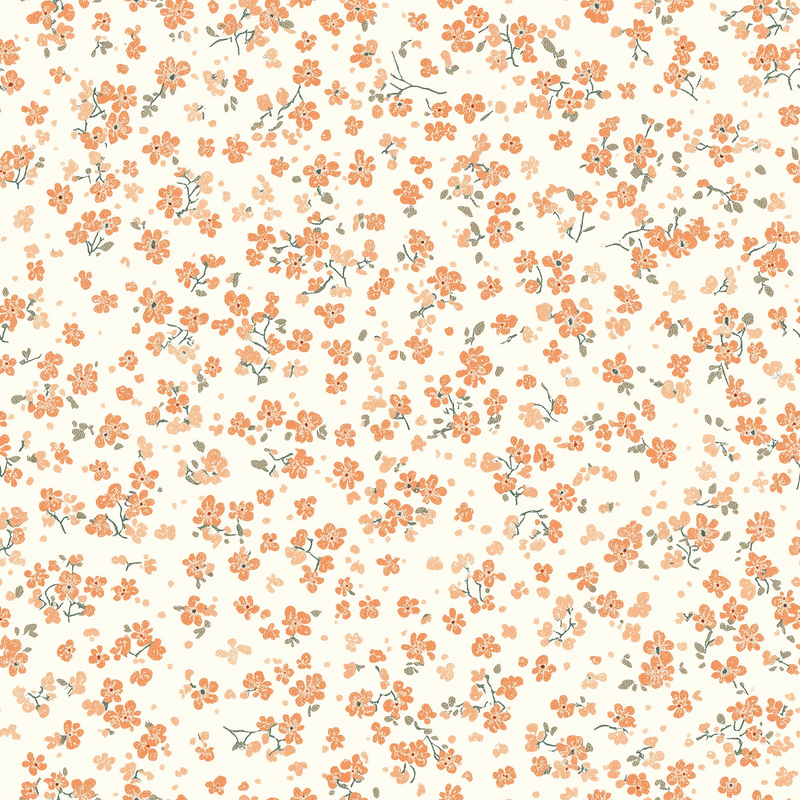 Fat Quarter Bundle - Five Coral Precut Cotton Fabrics - Threadart.com