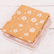 Fat Quarter Bundle - Five Ivory Precut Cotton Fabrics - Threadart.com