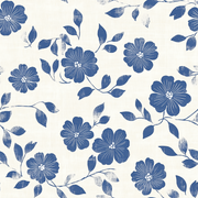 Fat Quarter Bundle - Five Light Blue Precut Cotton Fabrics - Threadart.com