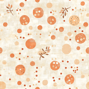 Fat Quarter Bundle - Five Orange Precut Cotton Fabrics - Threadart.com