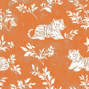 Fat Quarter Bundle - Five Orange Precut Cotton Fabrics - Threadart.com