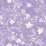 Fat Quarter Bundle - Five Purple Precut Cotton Fabrics - Threadart.com