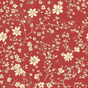 Fat Quarter Bundle - Five Red Precut Cotton Fabrics - Threadart.com