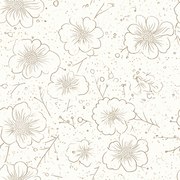 Fat Quarter Bundle - Five White Precut Cotton Fabrics - Threadart.com