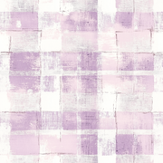 Fat Quarter Bundle - Five White & Purple Precut Cotton Fabrics - Threadart.com