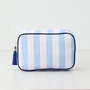 Personalized Striped Cosmetic Bags - Customized With Embroidery - Threadart.com