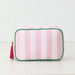 Personalized Striped Cosmetic Bags - Customized With Embroidery - Threadart.com