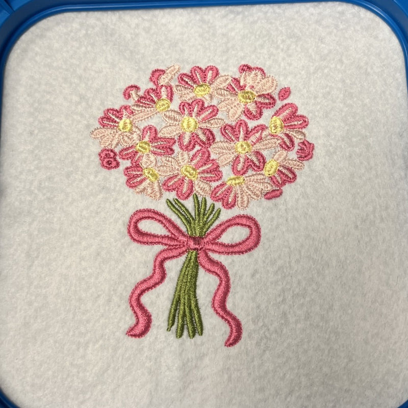 Floral Bouquet Embroidery Design Instant Download  - Multiple Sizes - 8 Formats