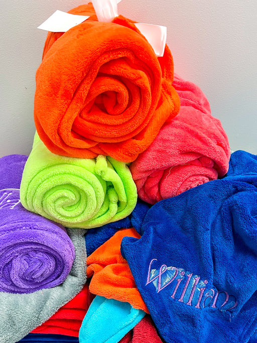 BLOOPERS:  Plush Fleece Blanket - Threadart.com