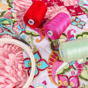 Cotton Quilting Thread - Bright Navy - 1000 Meters - 50 Wt. - Threadart.com