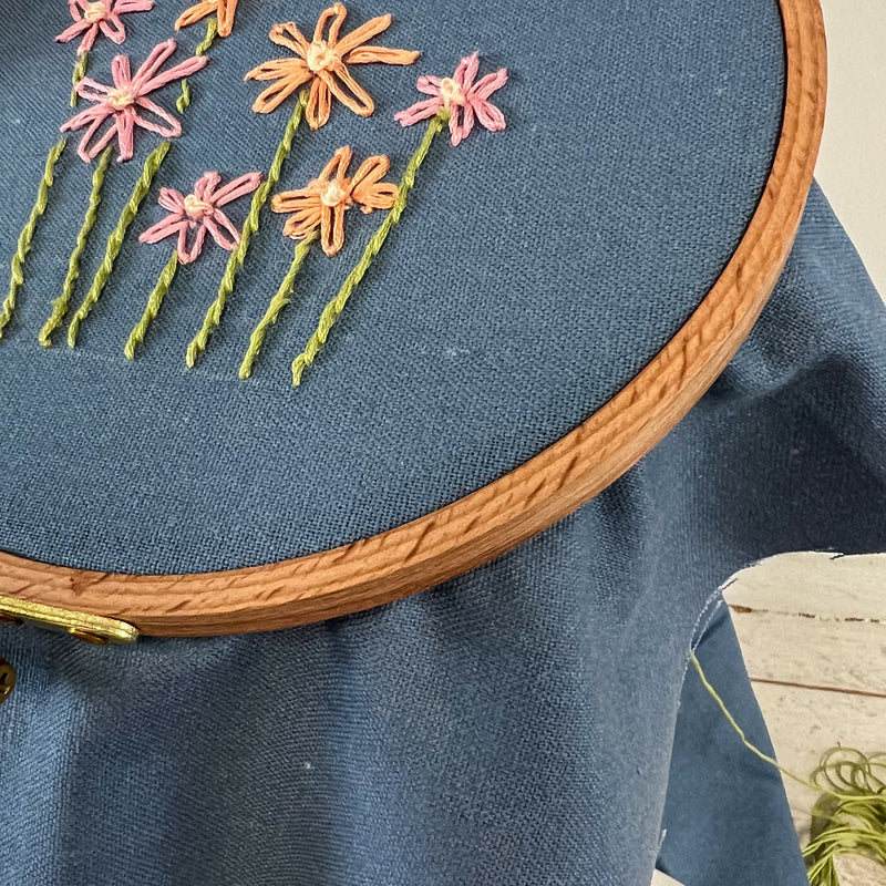 Threadart Linen 6 Fat Quarter Bundles - Premium Linen For Embroidery, Apparel, Home Décor, Bags - 18"x21" - Threadart.com