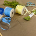 Premium Linen Fabric By The Yard - Indigo Blue 55" Width - Cotton Linen Blend Fabric For Embroidery, Apparel, Cross Stitch - Threadart.com