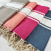 Personalized Turkish Beach Towels - Embroidered Name - Threadart.com