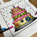 Color Your Own Tote Bag - Cake Design (Without Markers) - Threadart.com