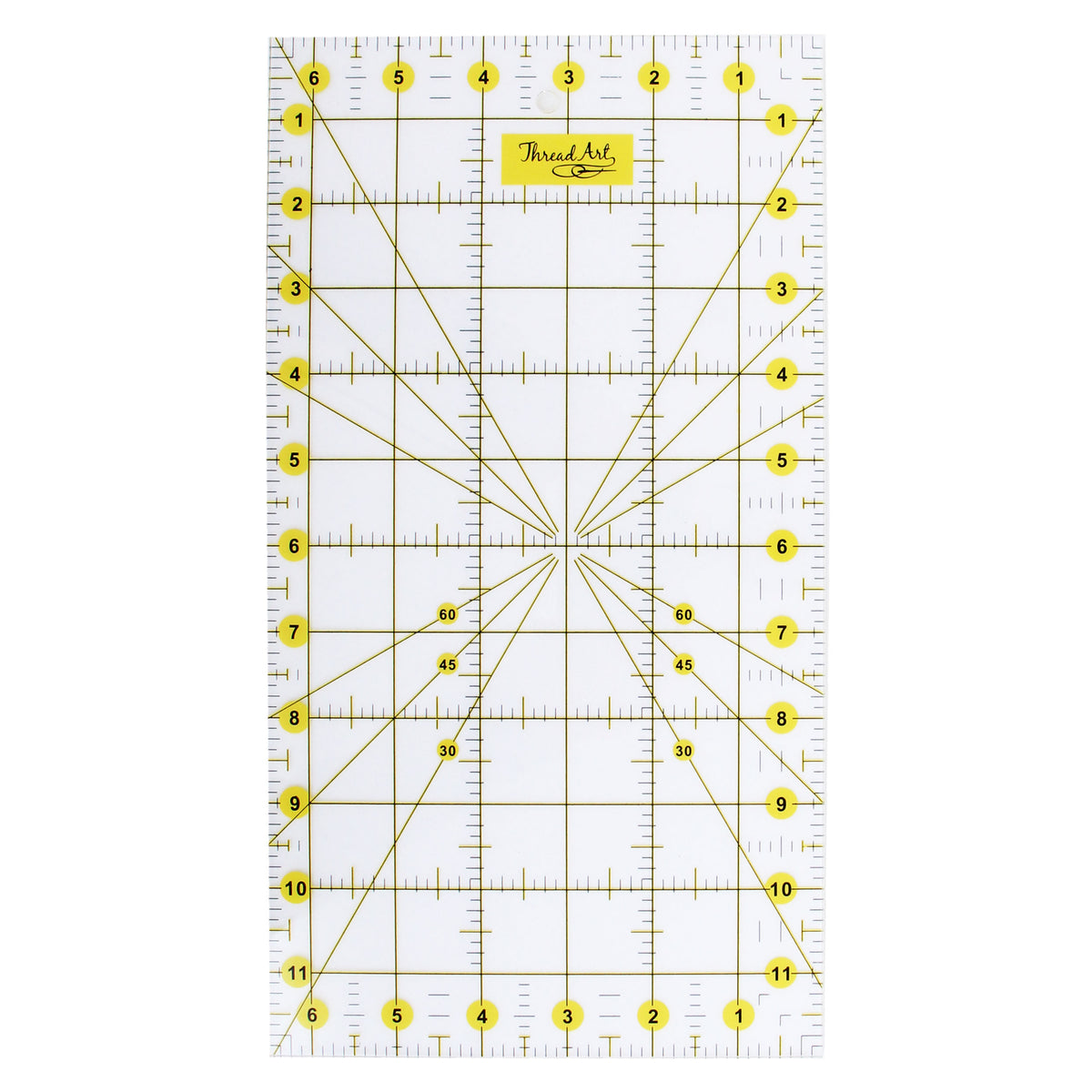 Threadart Premium Rotary Quilting Ruler 6
