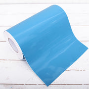 Permanent Vinyl Adhesive Medium Blue - 12" Wide X 5 Yd Roll - Threadart.com