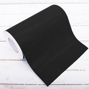 Permanent Vinyl Adhesive Black - Huge Roll - 12" Wide x 55 Yd Roll - Threadart.com
