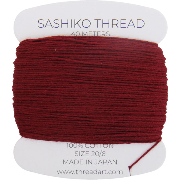 Sashiko Thread 20/6 • Maroon