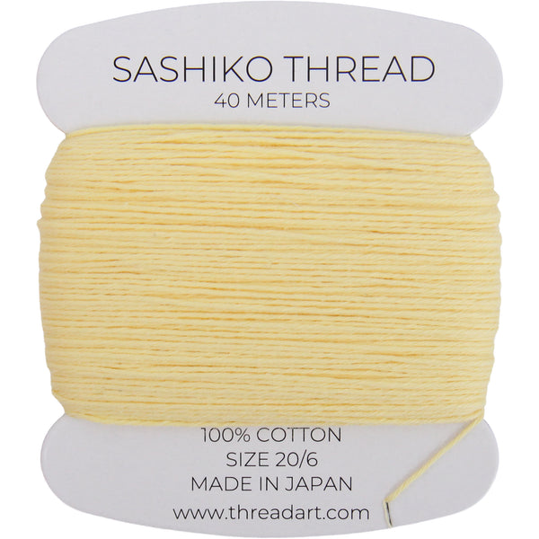 Sashiko Thread 20/6 • Yellow