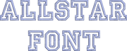 AllStar Font Machine Embroidery Design Set -  Monogramming Alphabet Letters BX Font - Download 9 Formats and 3 Sizes - Threadart.com