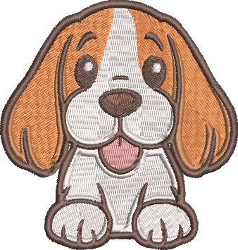 Machine Embroidery Designs - Cute Puppies (1) - Threadart.com