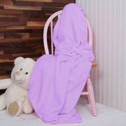 3 Pack of Plush Fleece Blanket - Lavender - Threadart.com