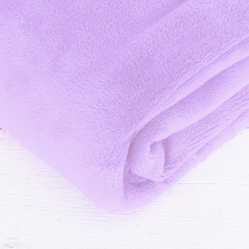 Plush Fleece Blanket - Lavender - Threadart.com