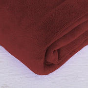 Plush Fleece Blanket - Maroon - Threadart.com