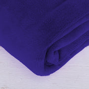 Pack of 3 Plush Fleece Blanket - Dark Blue - Threadart.com