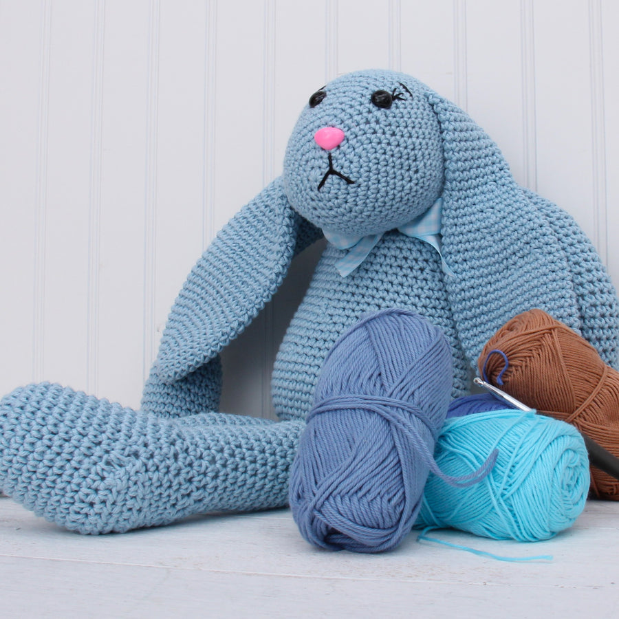 Cotton Crochet Yarn in use